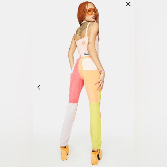 The Ragged Priest Patchwork Corduroy
Mom Jeans Sz Xs - Picture 6 of 9